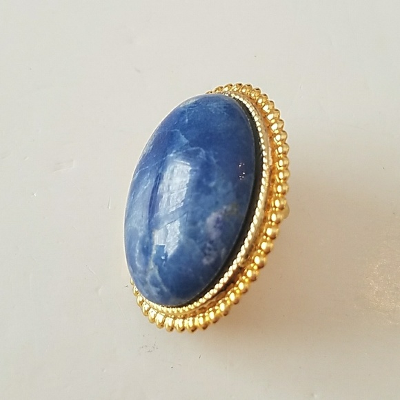GASOLINE GLAMOUR lapis RING - Picture 3 of 3